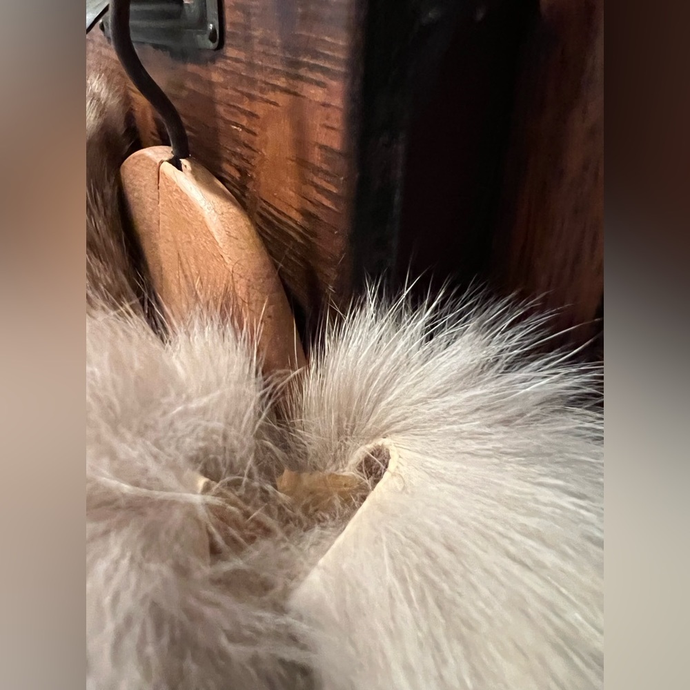Vintage 80s Rabbit Fur Jacket - Picture 8 of 11